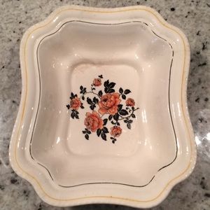 Vintage ceramic casserole dish